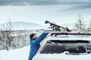 Thule SnowPack Extender soportes para esquís y tablas de snowboard aluminio