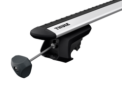 Thule Raised Rail Evo paquete de 4 pies negros para vehículos