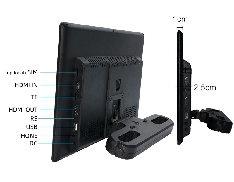 Pantalla cabeceras DPM Android y Apple de 13 pulgadas 2 gigas