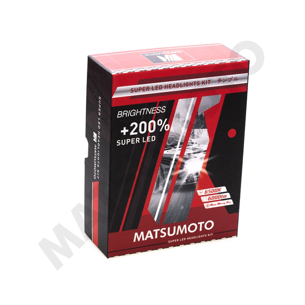 Ampolletas Matsumoto Led Premium H10 6000K L24