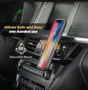 Soporte Celular Scosche a la toma de aire e iman al celular