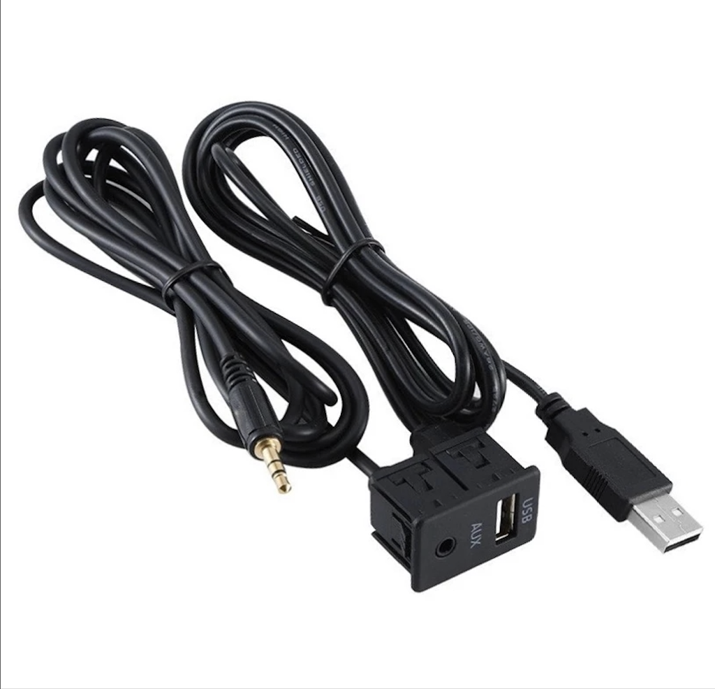 Extension USB auxiliar para Toyota