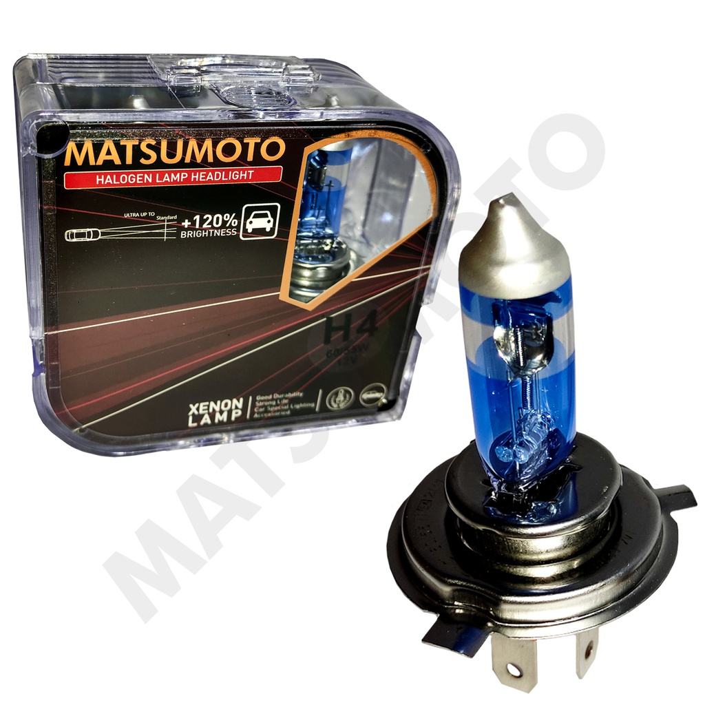 Ampolletas Matsumoto por Pack H4 Halogeno F9R