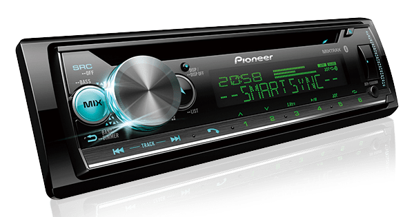 Radio  Pioneer 1 Din con Smart Sync DEH-X5000BT