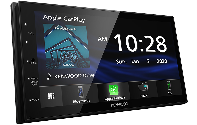 Radio Kenwood Doble Din Apple Car Play y Android DMX-5020S