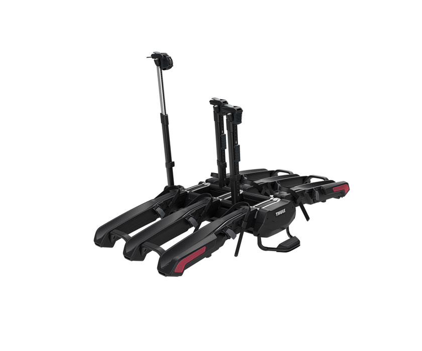 Thule Epos portabicicletas con plataforma de enganche plegable para 3 bicicletas