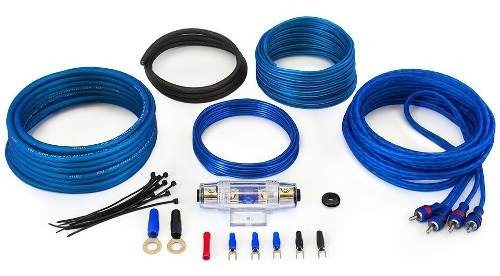 KIT de Cables para Amplificador 8 AWG Raptor