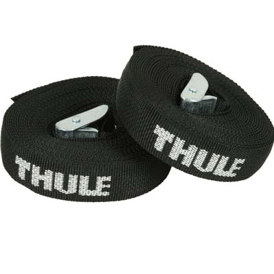 Thule Strap 600cm paquete de 2 correas de 400 cm negras