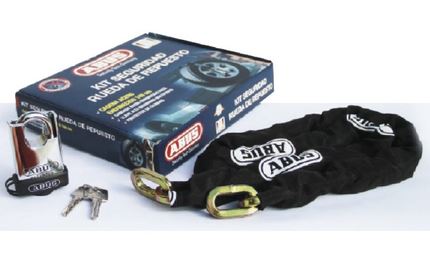 Abus Kit Alta Seguridad Cand Rock y Cadena 10ks140  Caja