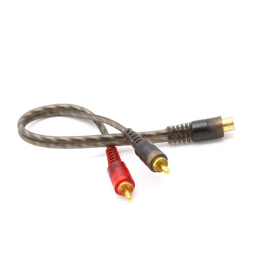 [R4Y1] Cable Rca Y 1 Hembra 2 Machos RAPTOR