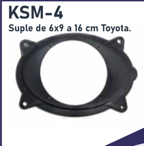 [KSM-4] Suple de 6x9 a 16 cm TOYOTA KOMBAT